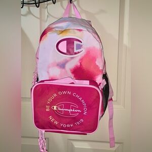 Girls Champion BackPack & Lunch Kit Set.